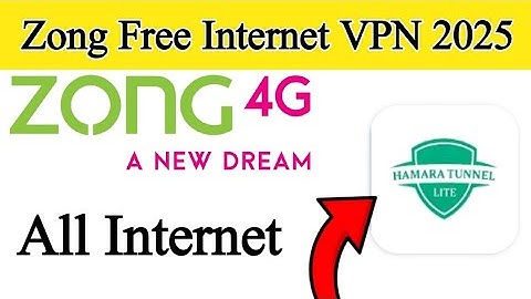 Zong Free Best VPN In Pakistan 2025 | Konsa VPN Best Hai | Zong Free Internet VPN Today Working