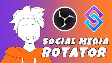 How To Make The EASIEST Social Media Rotator For Your Stream!
