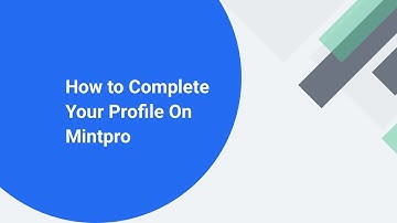 How to Complete KYC On Mintpro