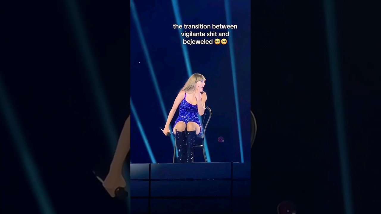 Taylor Swift - Vigilante Shit to Bejewelled Cute  Transition 💜 | Eras Tour 