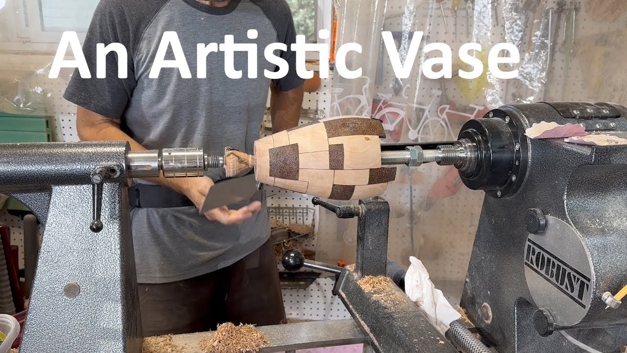 Woodturning an Artistic Vase