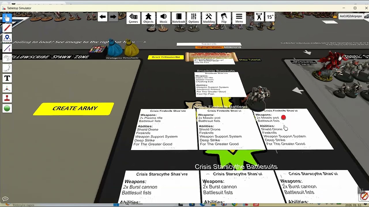 Warhammer 40k Table Top Simulator tutorial 2026