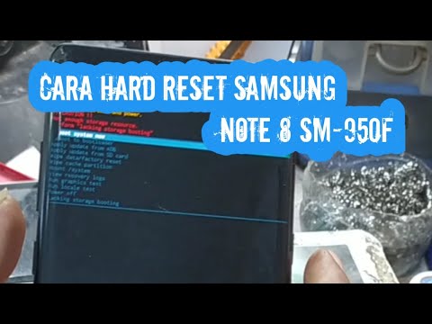 CARA HARD RESET SAMSUNG NOTE 8 ( SM-950F )