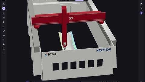 Belotti BEAD hybrid machine with AIBuild software. Aerospace tool 3D printing and cnc milling