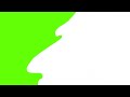Flowing Liquid Splash Transition - Green Screen Effect