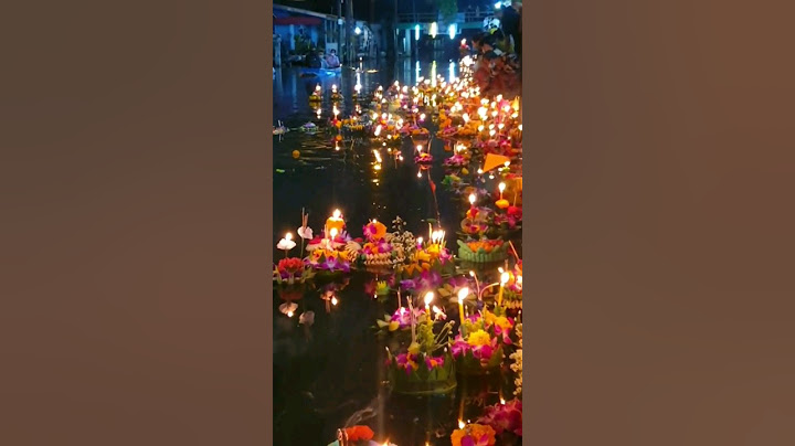 LOY KRATHONG FESTIVAL 2024 วันลอยกระทง 2566 #thailand #bangkok #loykrathong