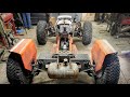 2JZ Lawn Mower Build - Shock Mounts, Gas Tank and More! EP 6