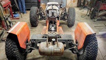 2JZ Lawn Mower Build - Shock Mounts, Gas Tank and More! EP 6