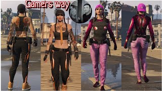 Глитч на  2 мод костюма, gta 5 online outfits tutorial