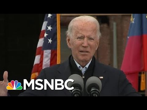 Biden Calls On Voter To Turn Out While Campaigning For Warnock And Ossoff In Georgia | MSNBC