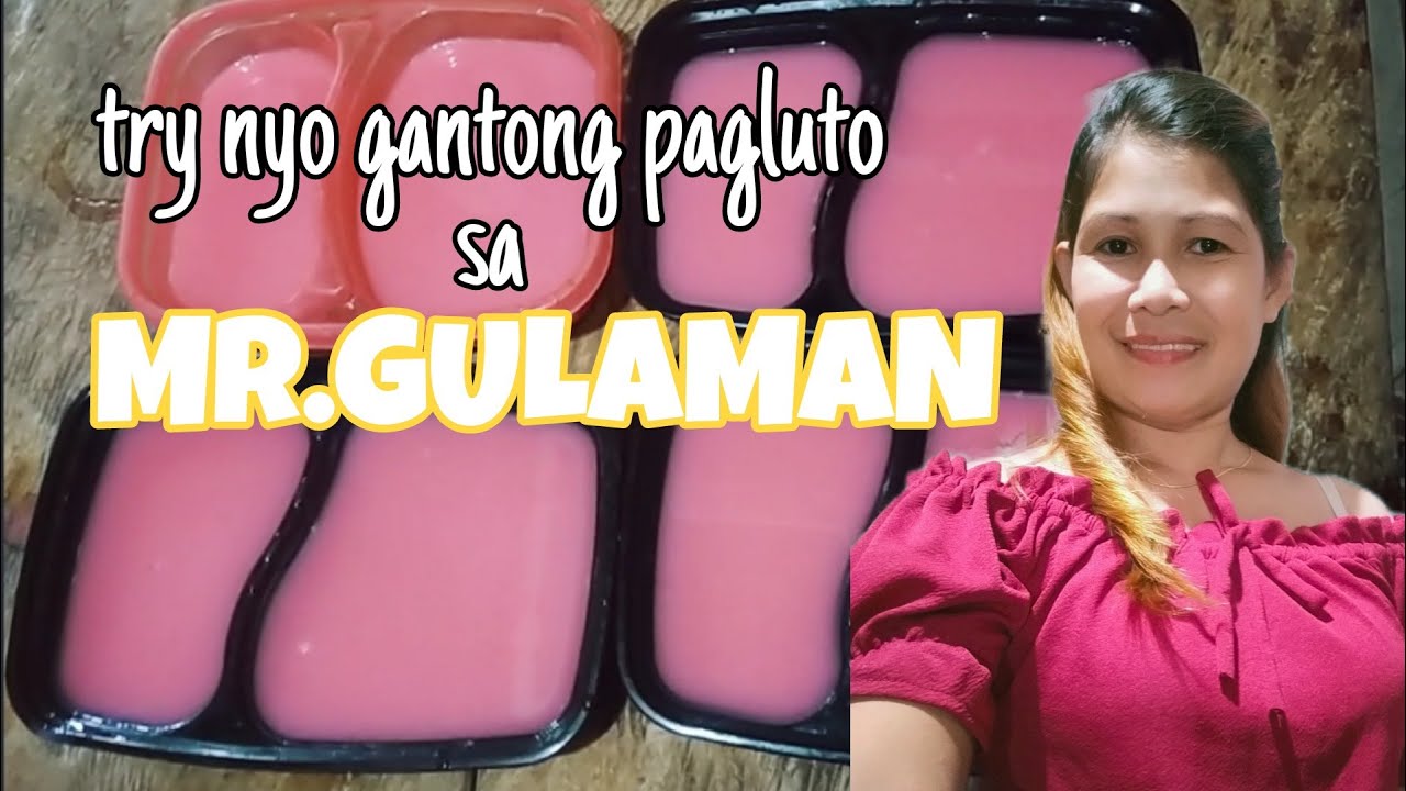 Gulo Meman HOW TO MAKE CREAMY GULAMAN | MR GULAMAN | JANET PULIDO - YouTube