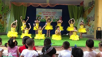 Múa Món quà tặng cô - Mầm non - Múa tổng kết năm học