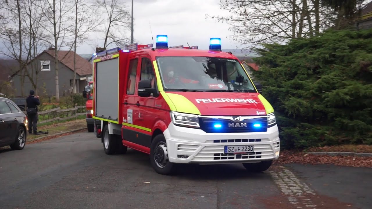 [Sirenenalarmierung | Fahrzeugübergabe] Ankunft des neuen KLF der Ortsfeuerwehr Engerode am 27.11.21