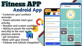 How to Create a Fitness App in Android studio