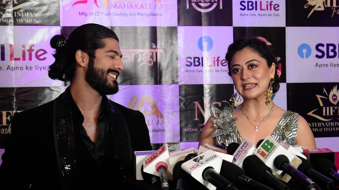 Falak Naaz Win A 2nd Edition Of Iifta International Indian Film &Television Awards 2023 | 