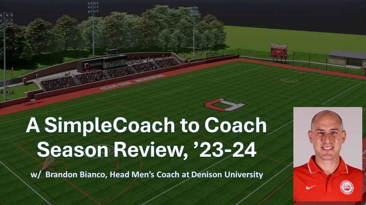 SimpleCoach to Coach with Brandon Bianco, Head Men's Coach at Denison University