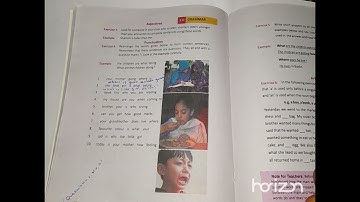 Sindh Text | Class Five | English | Unit 3.4 | Exercise 4 & 5