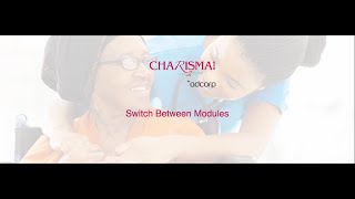 Charisma Healthcare Switch Between Modules screenshot 4