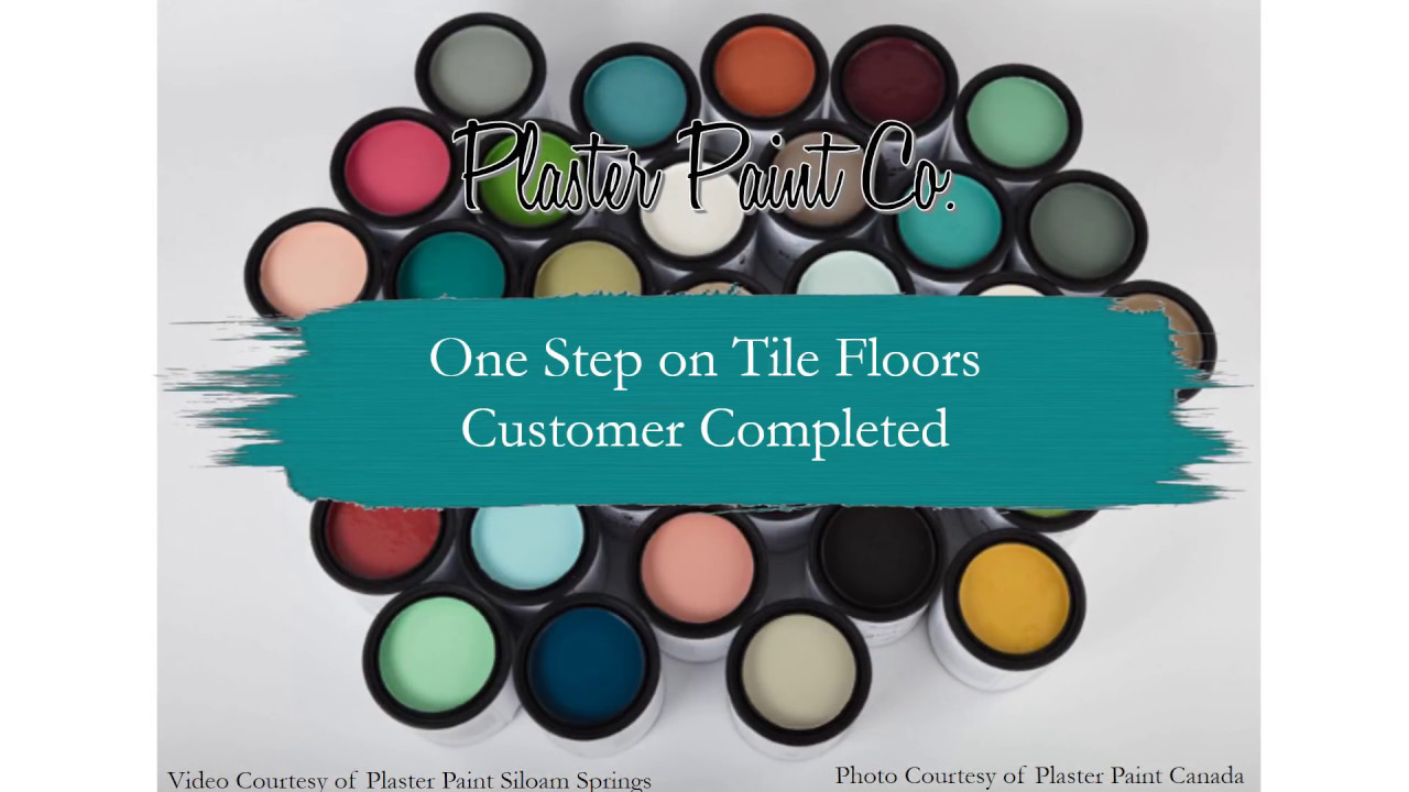 One Step Floor Painting Ceramic Tile YouTube