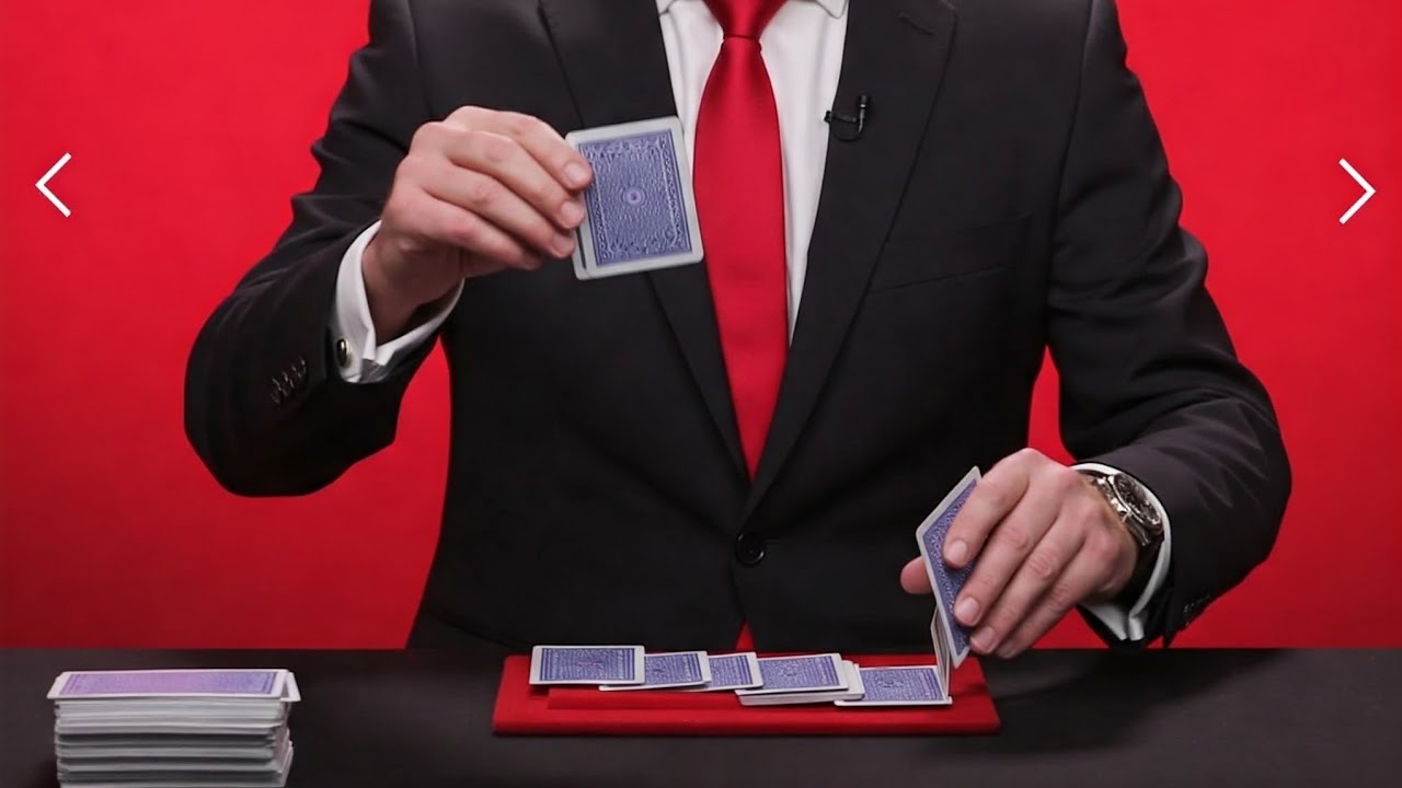 Learn a great visual card trick. - YouTube