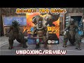 GODZILLA VS KONG 2021 KONG! S.H. MONSTERARTS VS. 2019 GODZILLA