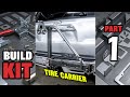 Universal spare tire carrier diy build kit  part 1