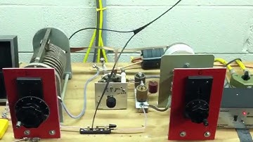 L-NETWORK ANTENNA TUNER. ALL BAND DIPOLE.