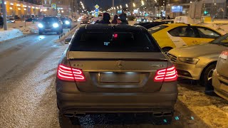 ДИКИЕ ШАШКИ НА E63 AMG С ARCHI_6.3! ЧУТЬ НЕ РАЗБИЛИСЬ!