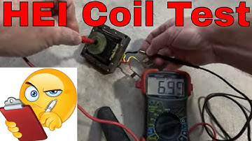 How To Remove And Test An HEI Coil With A Multimeter - Easy DIY