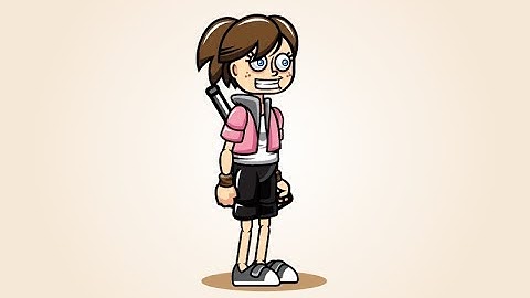 Teen Girl Sprites | Ai | PNG | Spriter SCML Ready for Game Developers