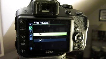 How to turn on Noise Reduction on your Nikon D3300