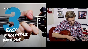 3 EASY Fingerstyle Guitar Patterns For Beginners - Part 2