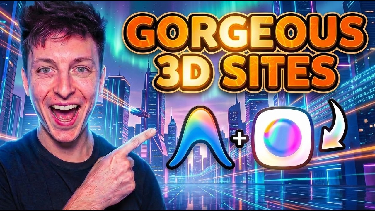How to Build Stunning 3D Websites With Zero Design Skills - YouTube