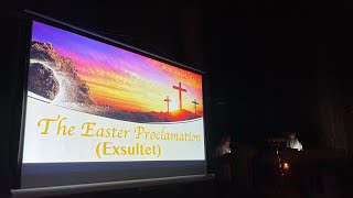 The Proclamation of Easter | Bro. Cris Serrano | Easter Vigil | St. Agnes Choir | 30.03.2024