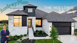 Audrey Plan by Drees Custom Homes | 2,762 SF | 3 Bed +| Flex Room & Study | The Hollows Lake Travis