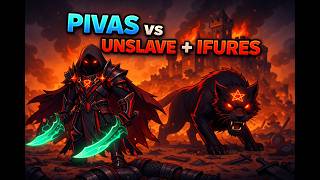 ZVZ ALBION ONLINE PIVAS VS UNLAVE VS IFURES DOBLE FIGTH "!