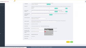 SelectSurvey.NET v5 Video Tutorial:  Setting A Survey To Open Close On A Given Date