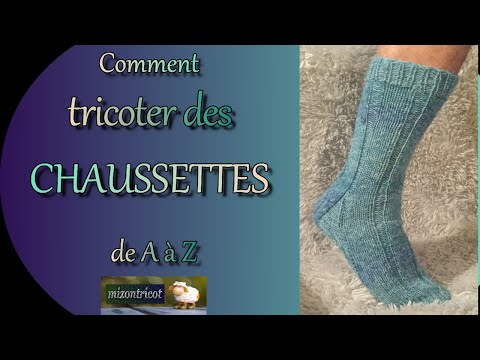 Vidéo: Comment Tricoter Des Chaussettes En Résille