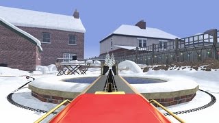 TS2015 HD EXCLUSIVE: The Game of Gnomes Christmas Route Daytime Free Roam screenshot 5