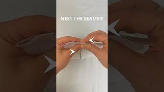 Most important quilting tip - nest your seams!
