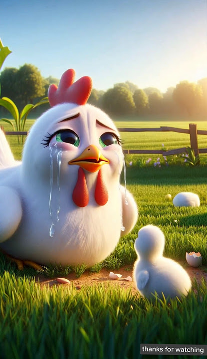 A lovely story of a hen and a farmer #shorts #ai #hen #trending