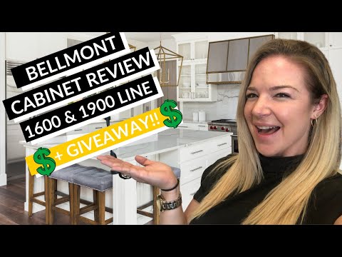 Bellmont Cabinet Review || Best Frameless Cabinets 1600 & 1900 Line + GIVEAWAY!!