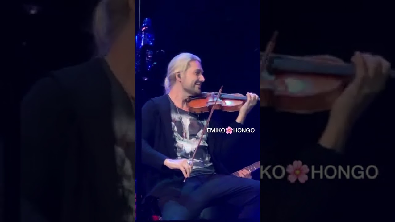 Beauty and the Beast David Garrett Alive Tour 2022 Arena Monterrey.
