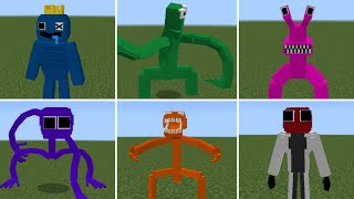 Rainbow Friends Addon New Animations In Minecraft PE