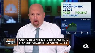 Celebrity Jim Cramer on DocuSign: It won't come down because it's the only game in town Profile