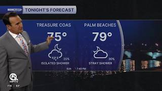 WPTV First Alert Forecast for Evening of Tuesday, Sept. 1, 2026