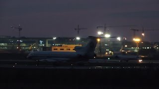 Вечерний подзаборинг в Домодедово. MD11 Tu154 B777 SSJ100