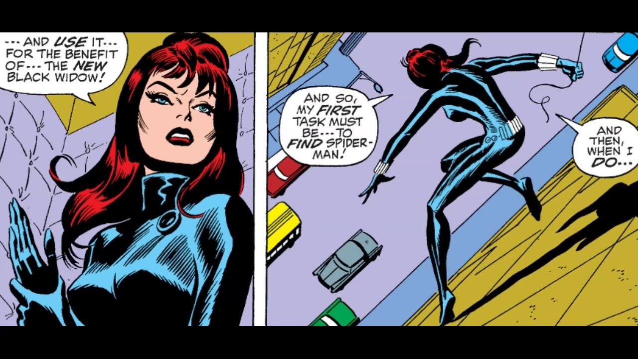 Black Widow Meets Spider-Man Marvel Comics - YouTube.