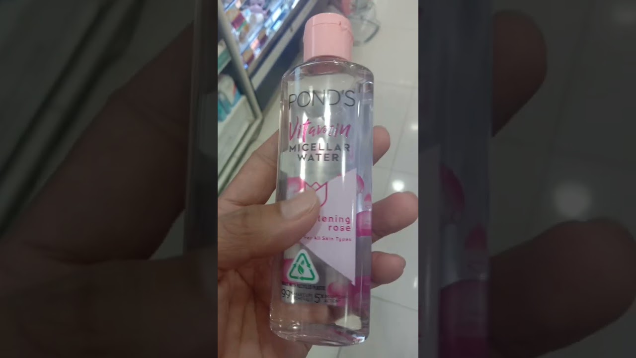 🌈✨✨ vitamin micellar water brightening rose for all skin types of PONDS SKIN CARE PRODUCTS