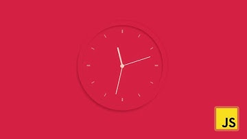Build Stylish Neumorphic Analog Clock with JavaScript 🕜